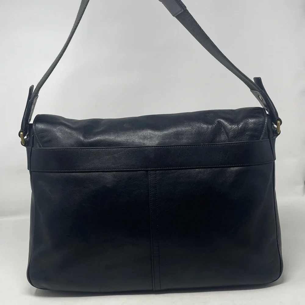 Coach Bleecker Legacy Leather Courier Bag F1169-70486🖤